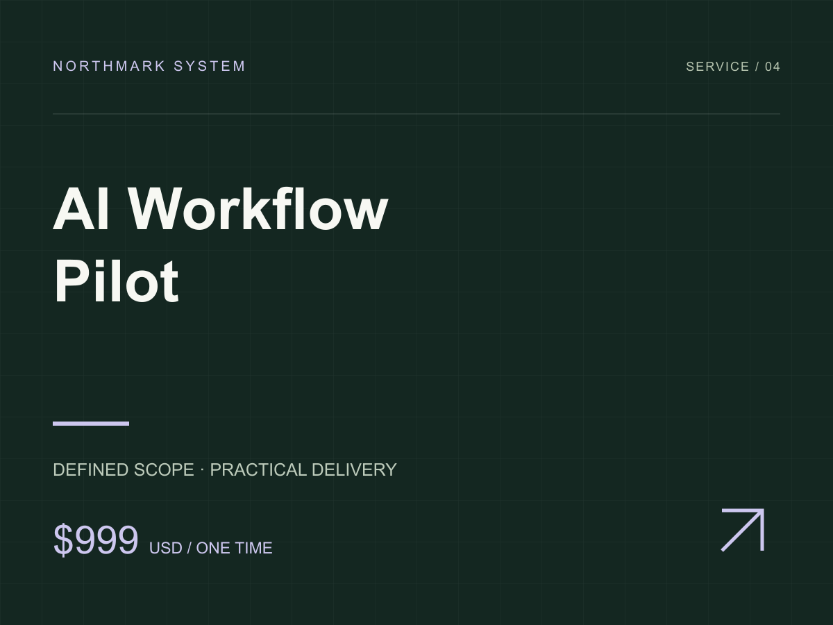 AI Workflow Pilot service cover