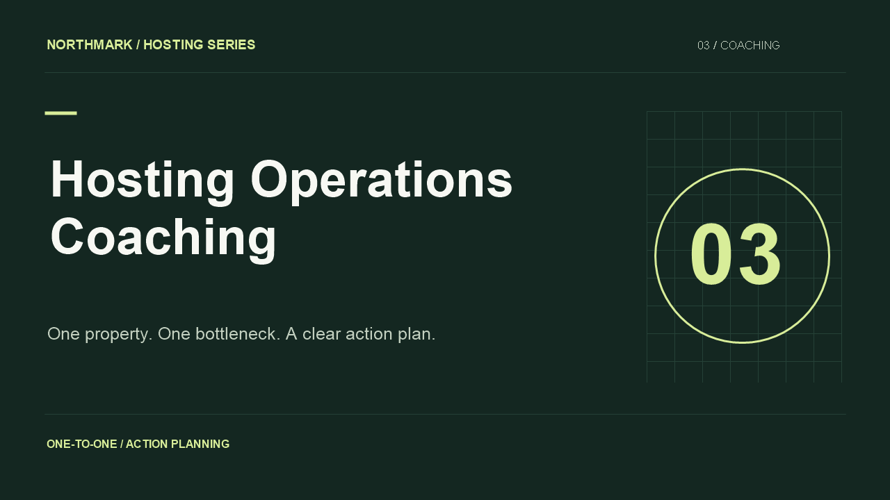 Hosting Operations Coaching cover